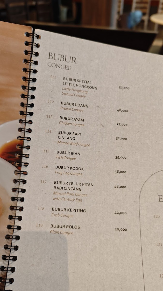 Little Hong Kong Restaurant Menu - Image 6